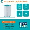 thumbnail image 4 of Hurricane 3 Pack HF7350-01 Advanced Pool and Spa Filter Cartridge Replacement, 4 of 9