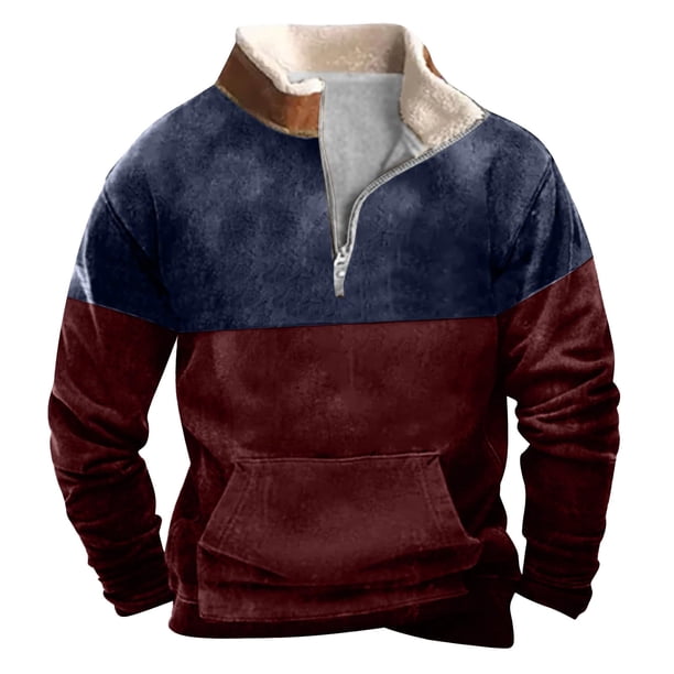 pstuiky camisa de manga larga para hombre, Sudadera informal de manga larga con cuello alto y estampado de leopardo para Halloween para hombre salir tops s