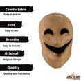thumbnail image 2 of Masque Souriant Mince, 2 of 2
