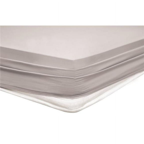 Yatas Bedding 01630736 King Size Penny Flat Sheet - Gray