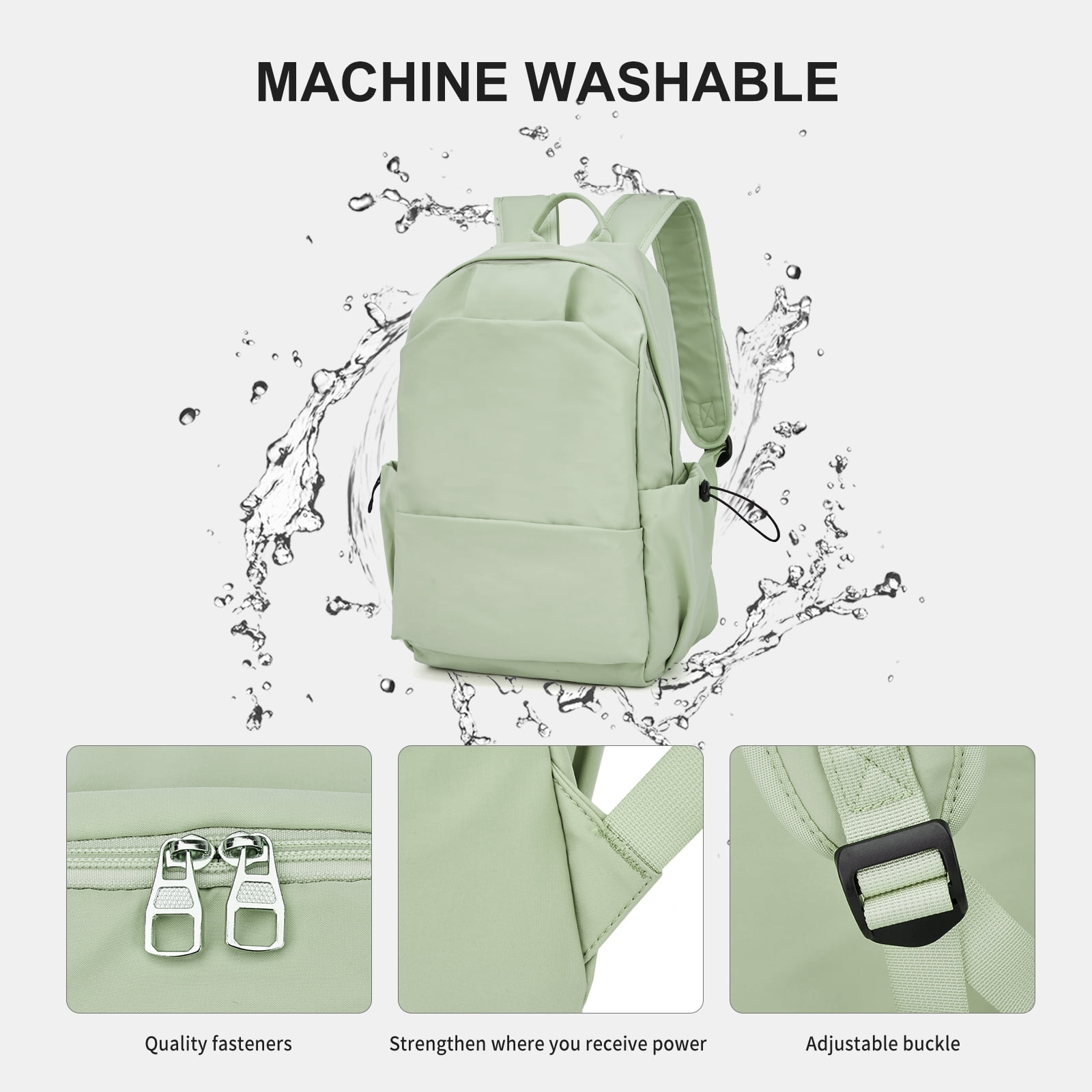 Arxus Waxed Canvas Backpack Waterproof 15.6 Inch Laptop Casual School  College Bags Travel Rucksack