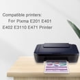 thumbnail image 3 of High Yield 44XL 54XL Ink Cartridge Combo Pack for Canon Pixma E201 E401 E402 E3110 E471 Printers (1 Black, 1 Tri-Color), 3 of 8
