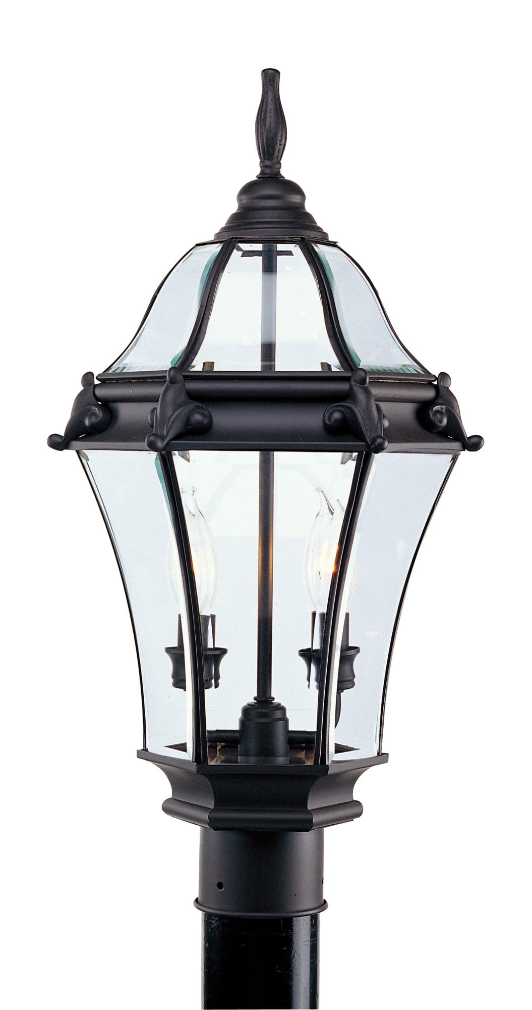 fleur de lis living patio furniture on Livex Lighting Fleur De Lis 2 Light Outdoor Post Lantern Walmart Com Walmart Com
