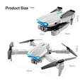 thumbnail image 2 of BEEPRINCESS Drone with 4K HD Dual Camera for Adults Kids, RC Quadcopter with 2 Modular 1800mAh Batteries for 30 Mins Long Flight (Gray), 2 of 10