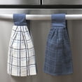 thumbnail image 5 of RITZ 3-Pack Solid and Multi Check Tie Towel Set, Federal Blue, 5 of 5