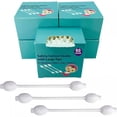 thumbnail image 7 of RAGUPEL 400Pcs Baby Safety Cotton Swabs with Large Tips for Newborn,Babies,Kids,Children,100% Organic Cotton,White Paper Sticks,5 Pack of 80 Swabs Total (2 Boxes and 3 Bags), 7 of 7