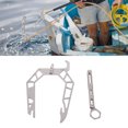 thumbnail image 4 of Mooring Rope Dock Threader, Stainless Steel U Type Boat Hook for Efficient Docking, with Connector, Suitable for Ships, Yachts, Kayaks, 4 of 7