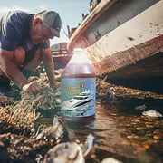 Quality Chemical Barnacle Buster Hull Cleaner for Boats - On/Off Boat Hull Cleaner - Boat Bottom - Star Cleaning Performance - 128 oz (Pack of 2)