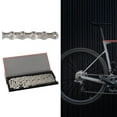 thumbnail image 4 of Bike Derailleur Chain Anti Rust 116 Links Accessory Waist Angle Design Chains Hybrid Cycle Outdoor, 4 of 8