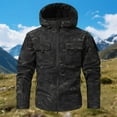 thumbnail image 2 of Tiweut Softshell Jackets for Womens Camo Print Workwear Coat Loose Fit Long Sleeve Hooded Functional Outdoor Wear Tops Camouflage,L, 2 of 4