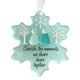 thumbnail image 2 of xihome Adorno artesanal de copo de nieve de cristal marino, recuerdo de amistad, decoracin navideña para colgar en la ventana, 8 cm, 2 of 5
