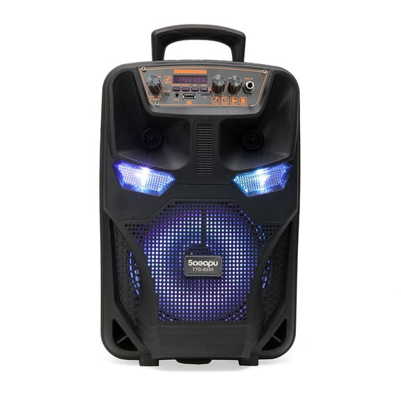puresly Bluetooth-compatible Speaker Wireless Portable Speaker Subwoofer for Outdoor