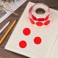 thumbnail image 4 of Uxcell 500pcs Etiquetas Redondas Rojas de 1 Pulgada Autoadhesivas para Manualidades de Bricolaje, 4 of 6