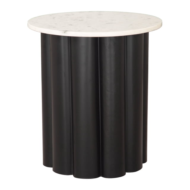 Mesa Lateral Slika Negro Kessa Muebles