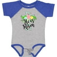thumbnail image 3 of Inktastic He is Risen Floral Print Cross with Beautiful Flowers Boys or Girls Baby Bodysuit, 3 of 5