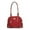 Red, variant on Aryana Adi-16-Grn Chic Green Snake Print Leather Dual Shoulder Strap Womens Handbag