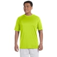 thumbnail image 1 of Adulto 4.1 oz. Camiseta Double Dry® Interlock VERDE SEGURIDAD 2XL Campeón CW22, 1 of 1