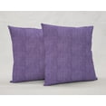 thumbnail image 2 of Faux Burlap Pillowcase / Pillow Cover by Penny's Needful Things (12 x 12) (Purple), 2 of 4