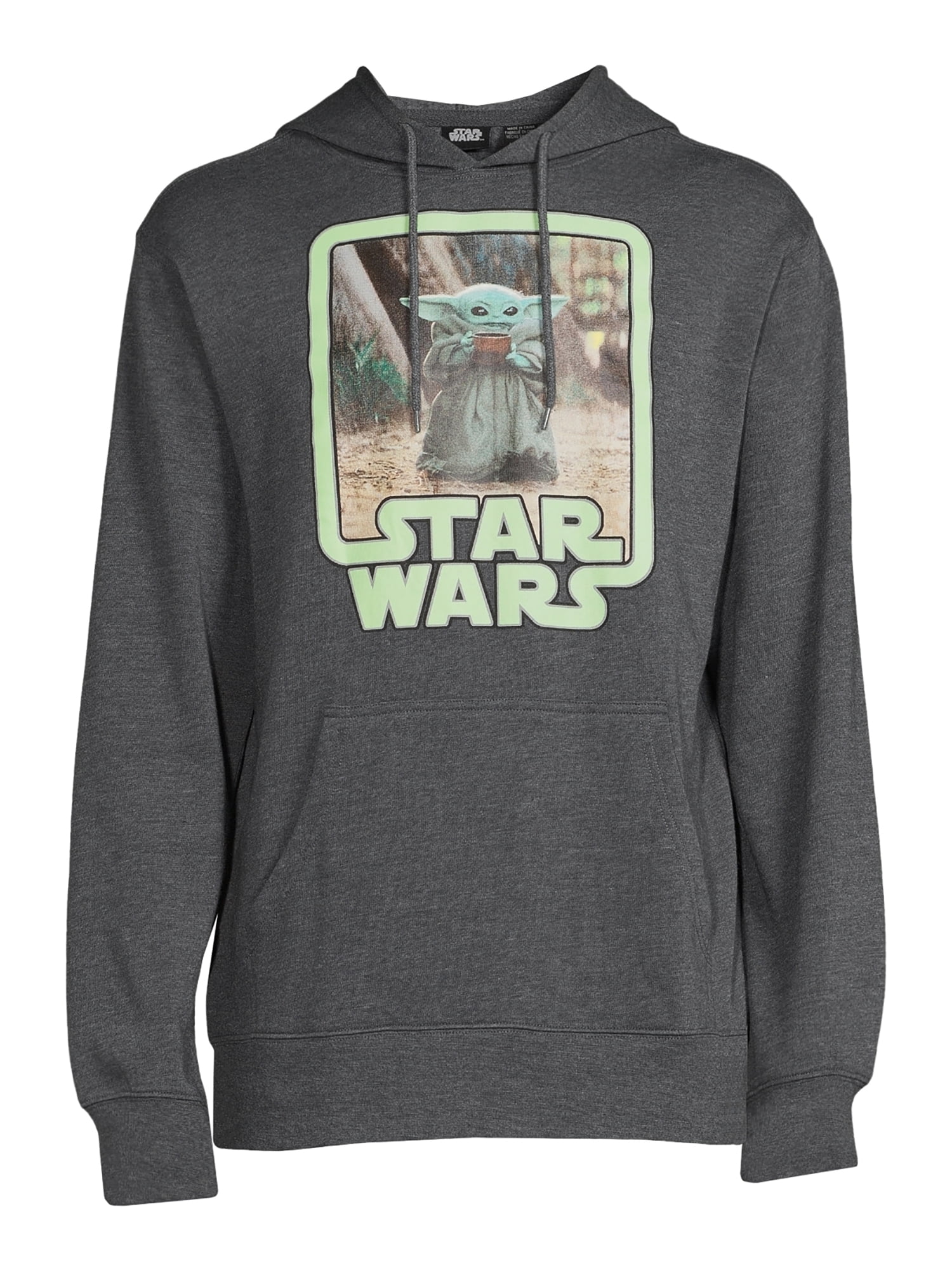 Star Wars The Mandalorian Baby Men's & Big Men's Hoodie Sweatshirt, Sizes S-3XL - Walmart.com