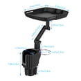 thumbnail image 3 of Car Cup Holder Tray Dining Table Easy to Install Black, 3 of 8