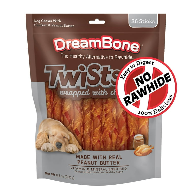 Rawhide-Free Chicken Dog Chews, 36 Count photo 1