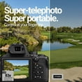 thumbnail image 3 of Nikon COOLPIX P950 Digital Camera (Black) Bundle with Holster Camera Case and Accessory Bundle for DSLR, Mirrorless, and Camcorders, 64GB SDXC Canvas Go Plus 170MBPS Read Memory Card (3 Items), 3 of 8