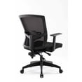 thumbnail image 4 of Chaise de Travail Ergonomique en Maille-Noir, 4 of 8