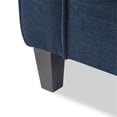 thumbnail image 5 of Serta Harmon Roll Arm Sectional Navy Blue, 5 of 11
