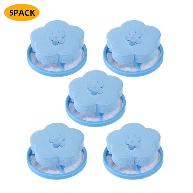 Washing Machine Lint Filter Bag Laundry Mesh Hair Catcher Floating Ball Pouch