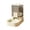 A, variant on Automatic Food Feeder for Cats,Non-Slip Spill Proof Food Container for Indoor Pet Daily Use | Automatic Food Dispenser for Small Dog & Cat