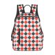 thumbnail image 1 of Easygdp Red and black argyle para Easygdp Yak - Mochila Casual Ligera y Resistente para Viaje y Senderismo para Hombres y Mujeres, 1 of 7