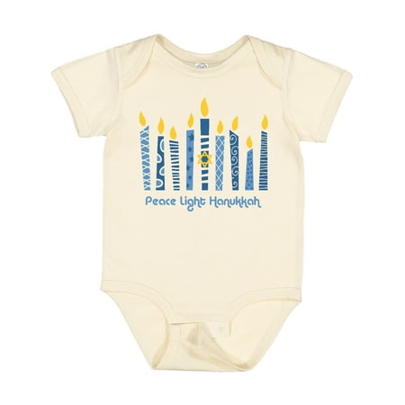 

Inktastic Peace Light Hanukkah Gift Baby Boy or Baby Girl Bodysuit