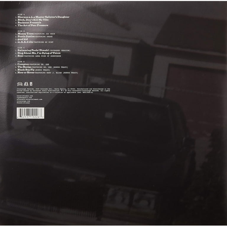 Kendrick Lamar - Good Kid, M.A.A.D City - Double Vinyl LP