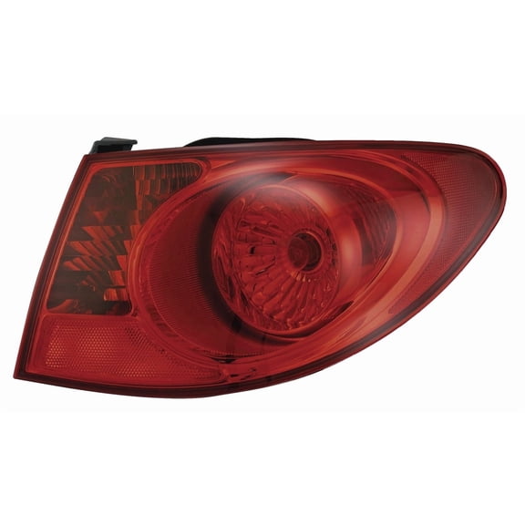 Tail Light Rear Back Lamp for 07-10 Hyundai Elantra Passenger Right