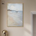 thumbnail image 3 of Lone Sail II Canvas Print Classic Coastal Art by Art Remedy, Gold Frame, 30 x 45, 3 of 7