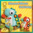 HLONK Montessori Baby Dinosaur Toy Infant Pull String Food Grade