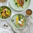 thumbnail image 4 of Vancasso, 48-Piece Stoneware Dinnerware Sets, for 4, Multicolour Dinner Set, Service for 12（Light Grey, Dark Grey, Blue, Green）, 4 of 7