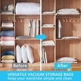 thumbnail image 5 of Vacuum Storage Bags - 2 Pack 100X130CM Extra Large Strong Space Saver Compression Bags - R, 5 of 5