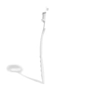 Sud Scrub® Extender Handle, Bath Brush Attachment, 1 Pack, Speckled White