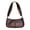 Coffee, variant on Moontgen Women Crossbody Sling Bag Studded Decor Casual Tote Dating Purse (Red)