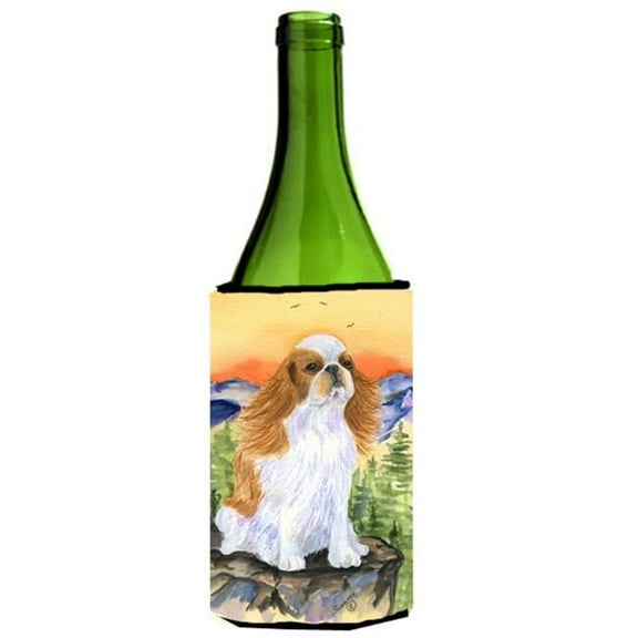 English Toy Spaniel Wine bottle sleeve Hugger - 24 oz.
