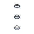 thumbnail image 1 of Greeniant Gafas de gran angular de natación impermeables profesionales para hombres y mujeres, gafas portátiles a prueba de niebla para Type7 NO7, 1 of 6