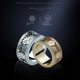 thumbnail image 4 of Anillo giratorio para hombre con forma de estrella y diamantes, con forma de estrella y forma de diamante, para parejas, 4 of 4