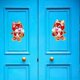 thumbnail image 2 of 1 Pair Chinese New Year Door Stickers Sparkling Rich Color 2024 Year of The Dragon Window Clings, 2 of 5
