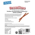 DreamBone RawhideFree Flavorful Treat, Peanut Butter Twist Sticks Dog Chews, 100Count