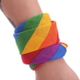 thumbnail image 3 of Paquete de 12 bandanas arcoíris Orgullo Gay LGBTQ Bandana Diadema Hippie Bandana Bufanda cuadrada para fiesta y uso diario, 3 of 5