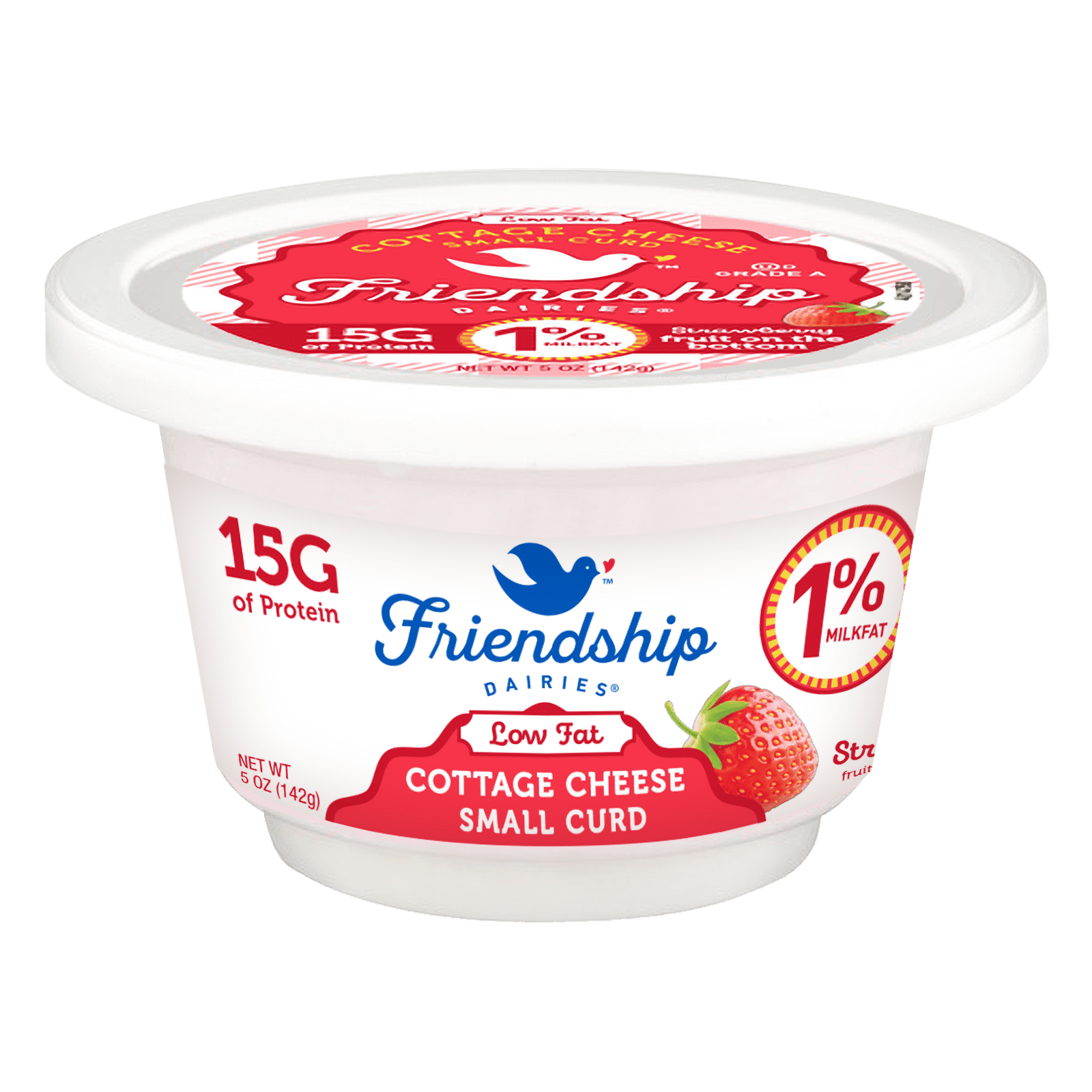 Friendship Strawberry Cottage Cheese 5oz