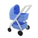 thumbnail image 1 of 1:12 Miniatura Pequeño Cochecito de Bebé Carrito Modelo Simulación Moderna Mini Bebé Azul, 1 of 9