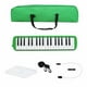 thumbnail image 1 of Melódica portátil Yuarrent ABS 37 teclas instrumento Musical verde, 1 of 6