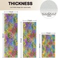 thumbnail image 4 of Pioneer Flower Floral Print Pattern Kitchen Rugs Sets Of 3,Kitchen Runner Rugs Non Skid Washable,Decorative Kitchen Floor Mats for Kitchen,Sink,Laundry,17X30 Inch + 17X47 Inch + 17X59 Inch, 4 of 6